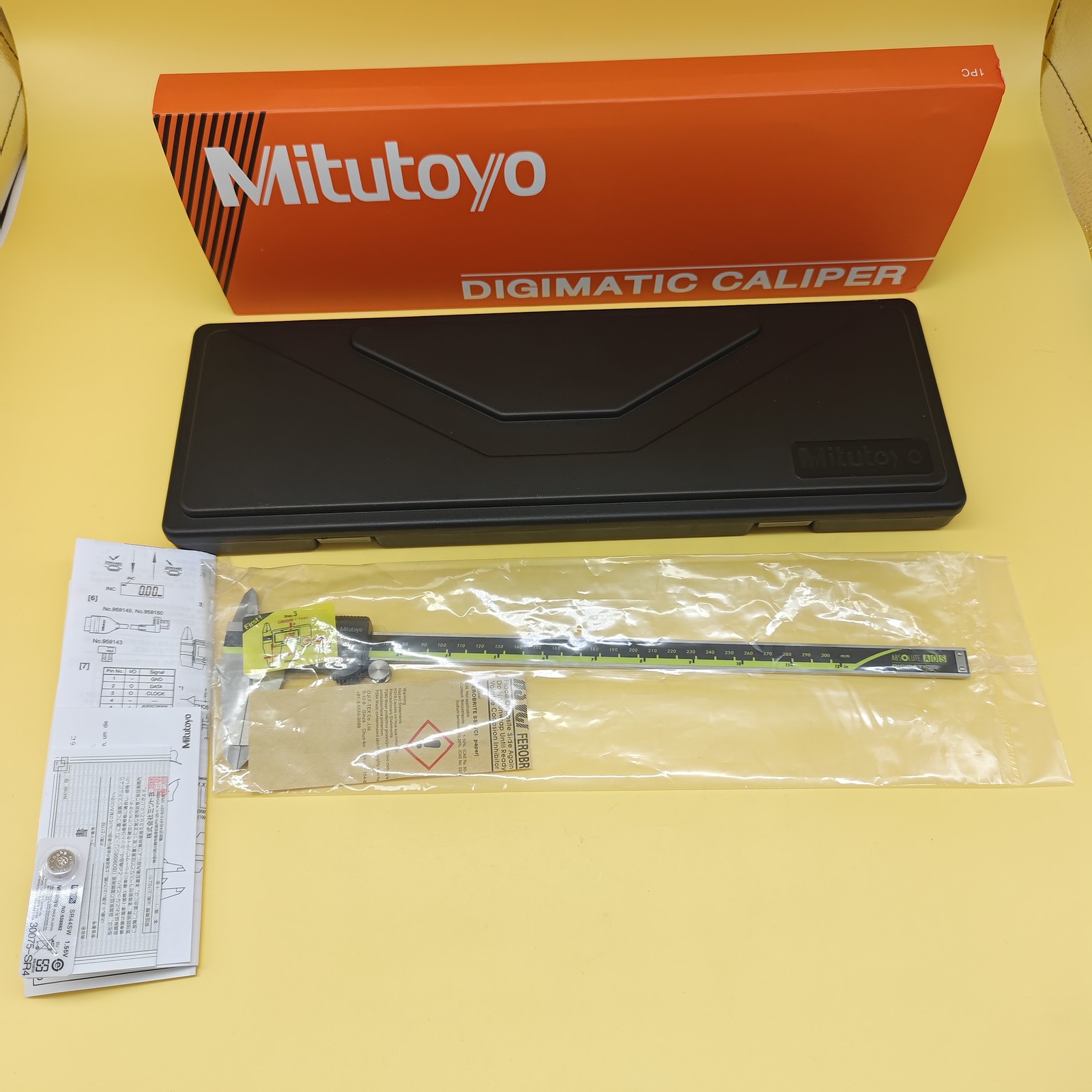 Japan Mitutoyo 500-193-30 300mm/12″ Digital Digimatic Vernier Caliper US