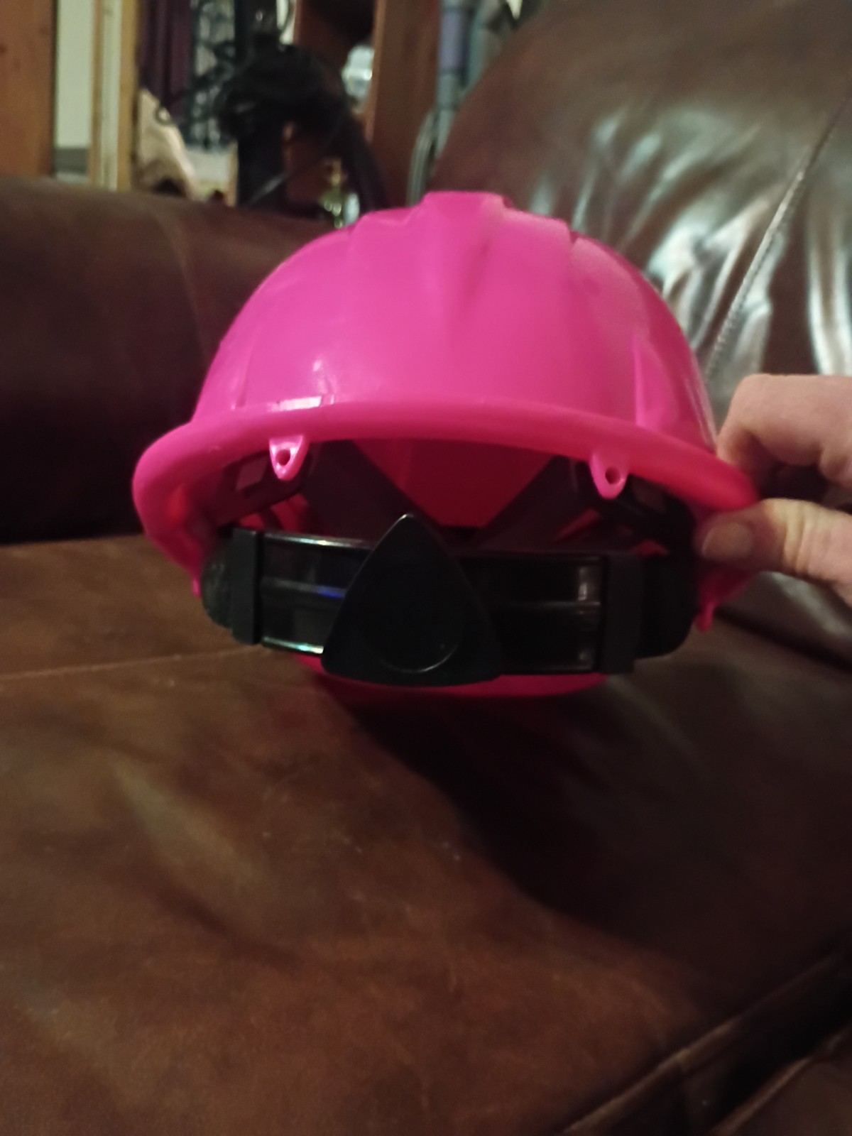 Hot Pink Full Brim Hardhat Preowned