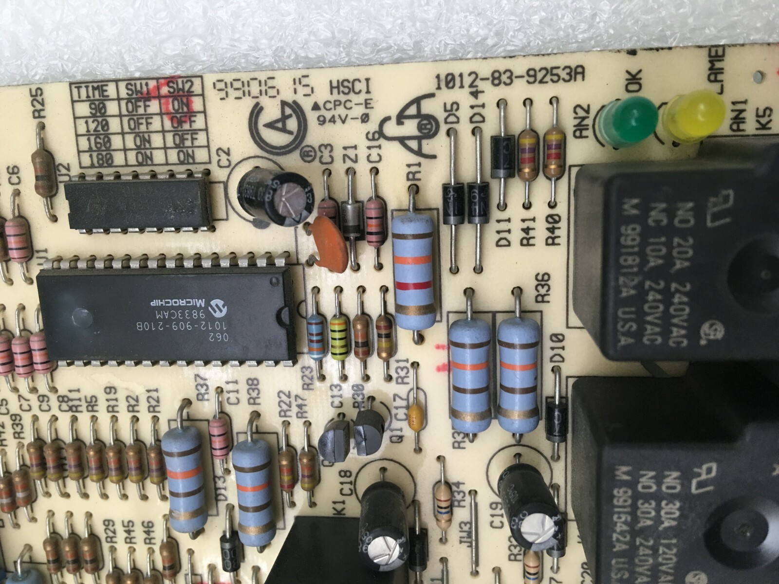 Rheem Ruud 62-24268-01 Circuit Board 1012-925A used #P160