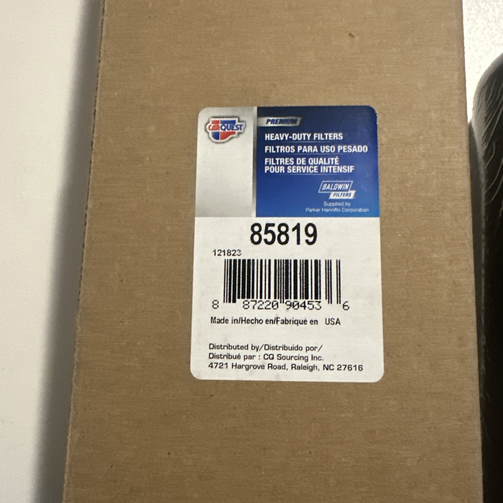 Carquest Premium HD Hydraulic Filter 85819
