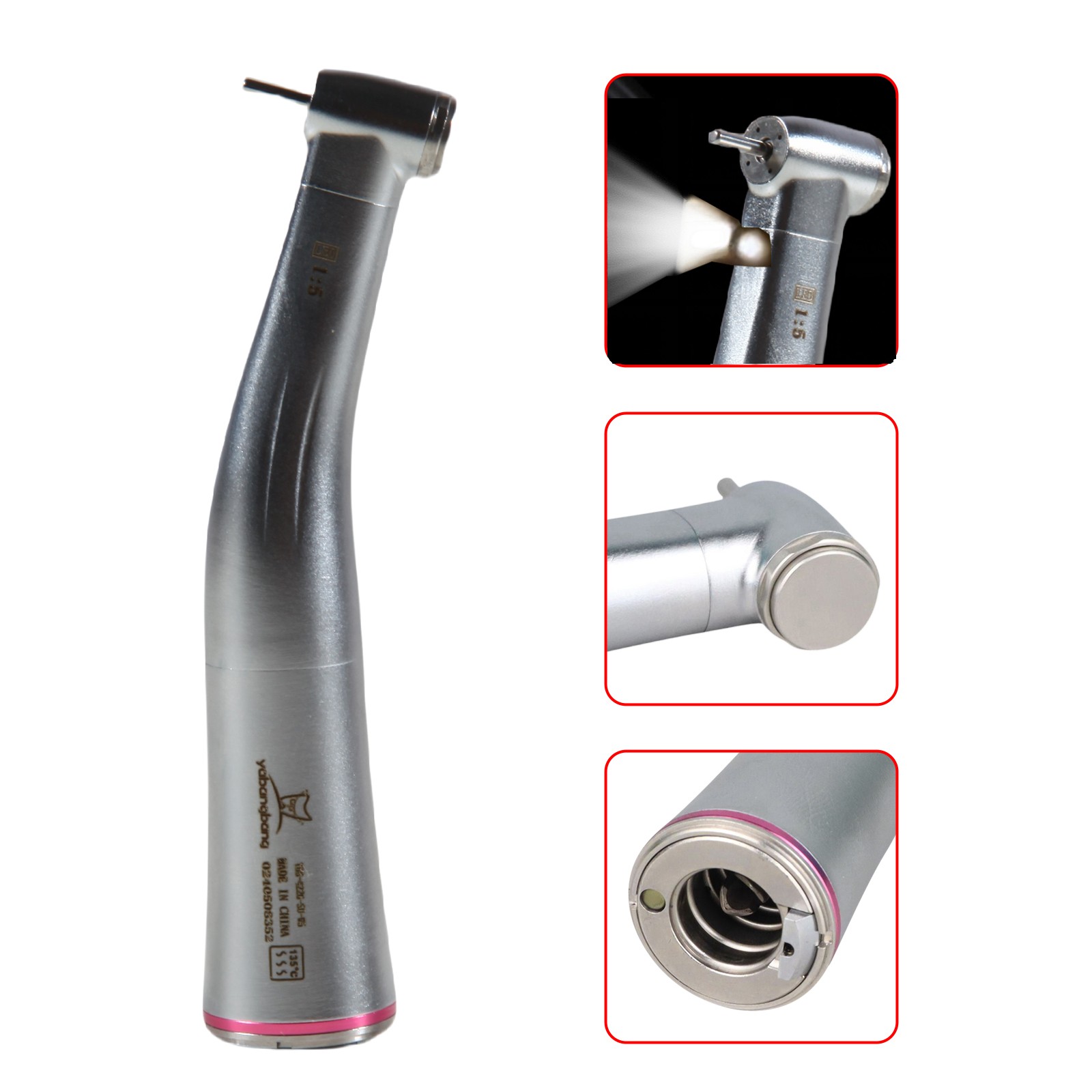 Dental Wireless Cordless LED Cure Curing Light Lamp 2000mw 5W Tool Resin Cure