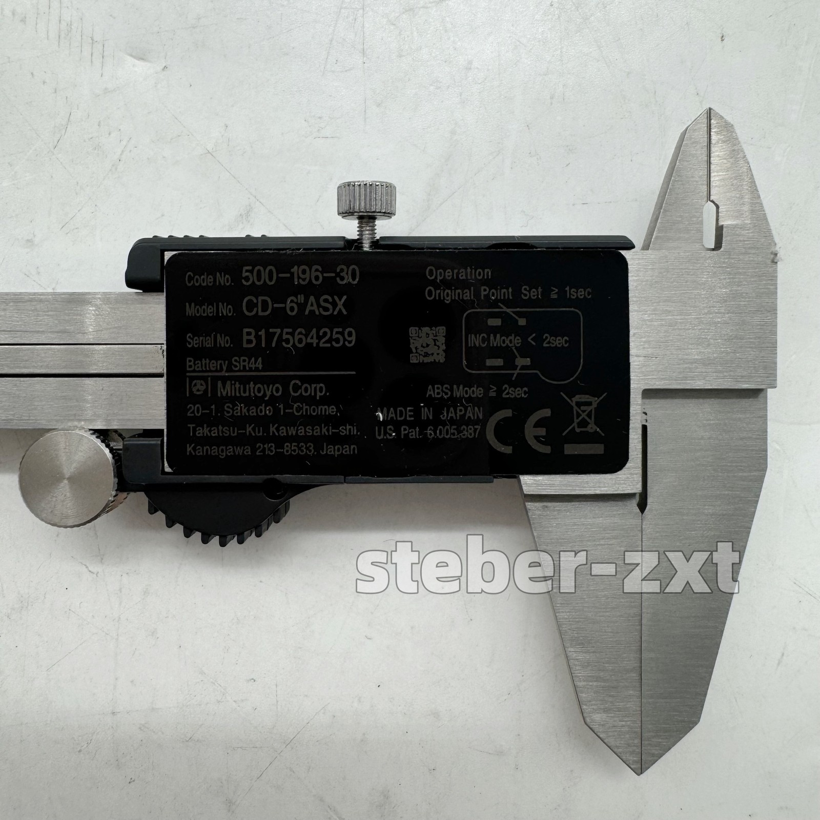 Mitutoyo Japan 500-196-30 150mm/0-6 Absolute Digital Digimatic Vernier Caliper