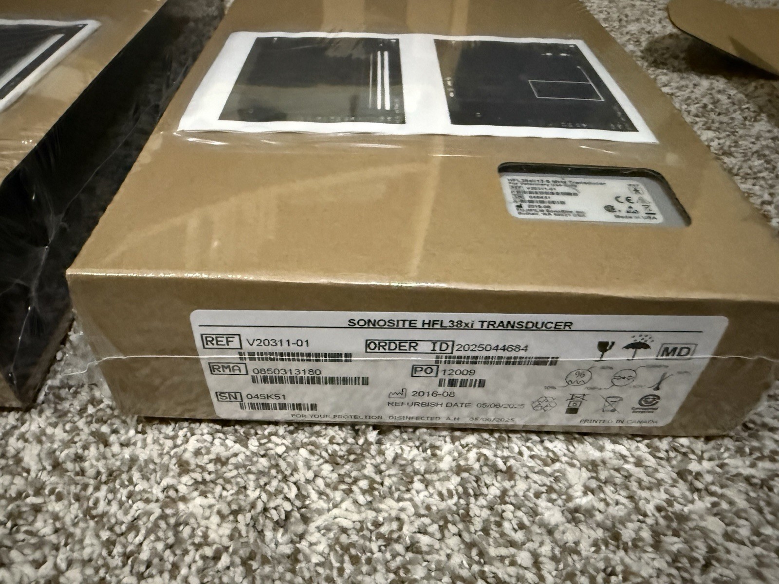 SonoSite Edge II Vet Ultrasound Linear Rectal, Convex & Linear. 1yr Warranty!
