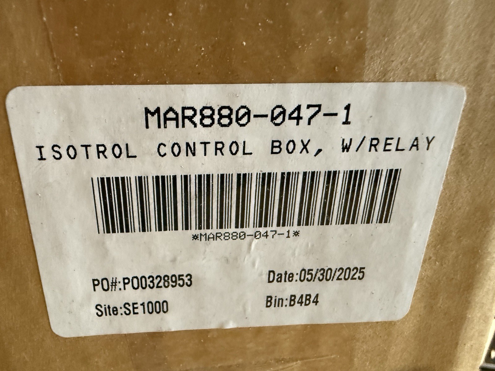 Veeder Root Red Jacket Isotrol Control Box With Relay #880-047-1 New In Box
