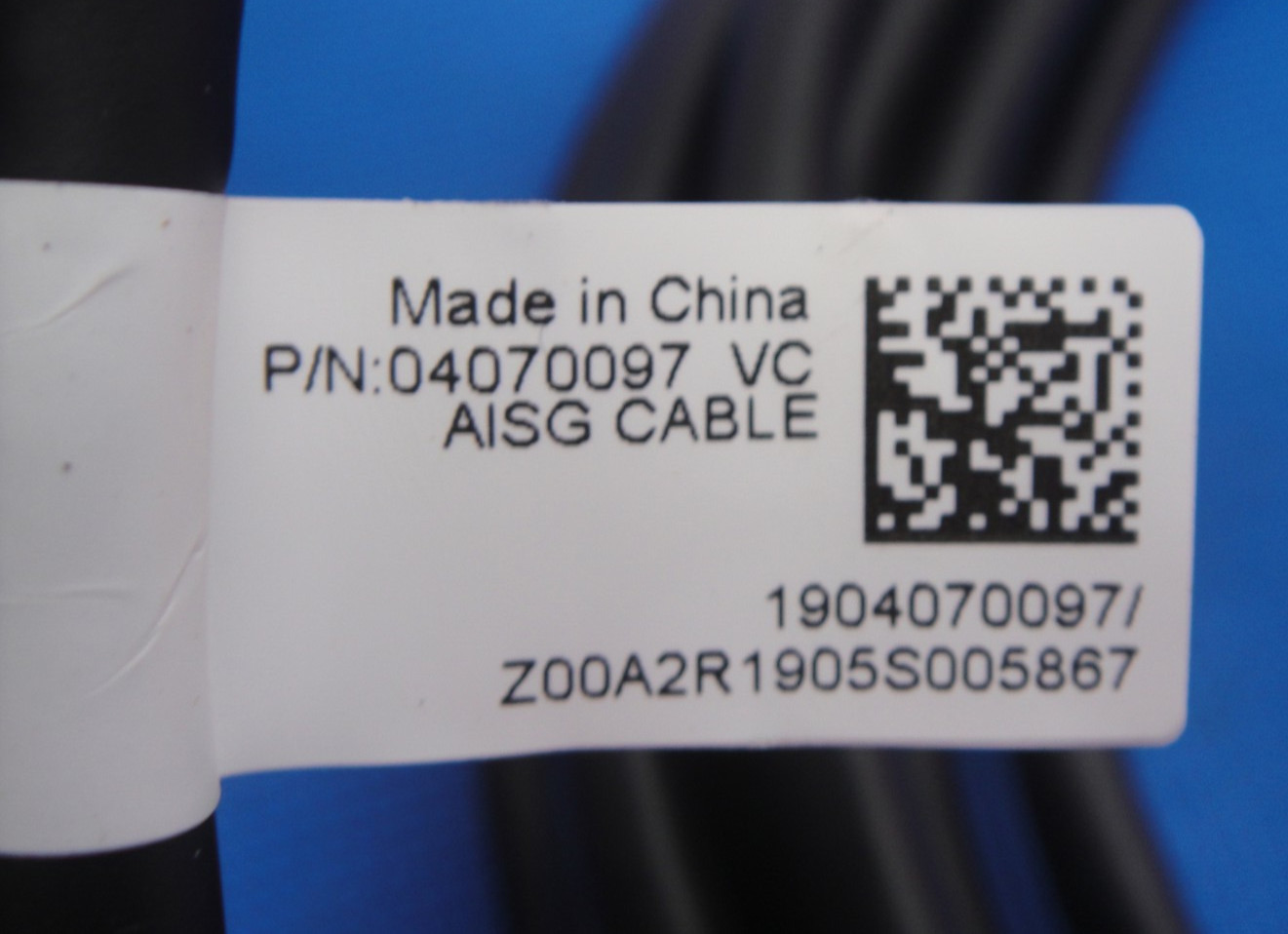 New AISG Connecting Cable 04070097 VC CT52-1608ZK1H PLC Processor Parts 15ft 5m