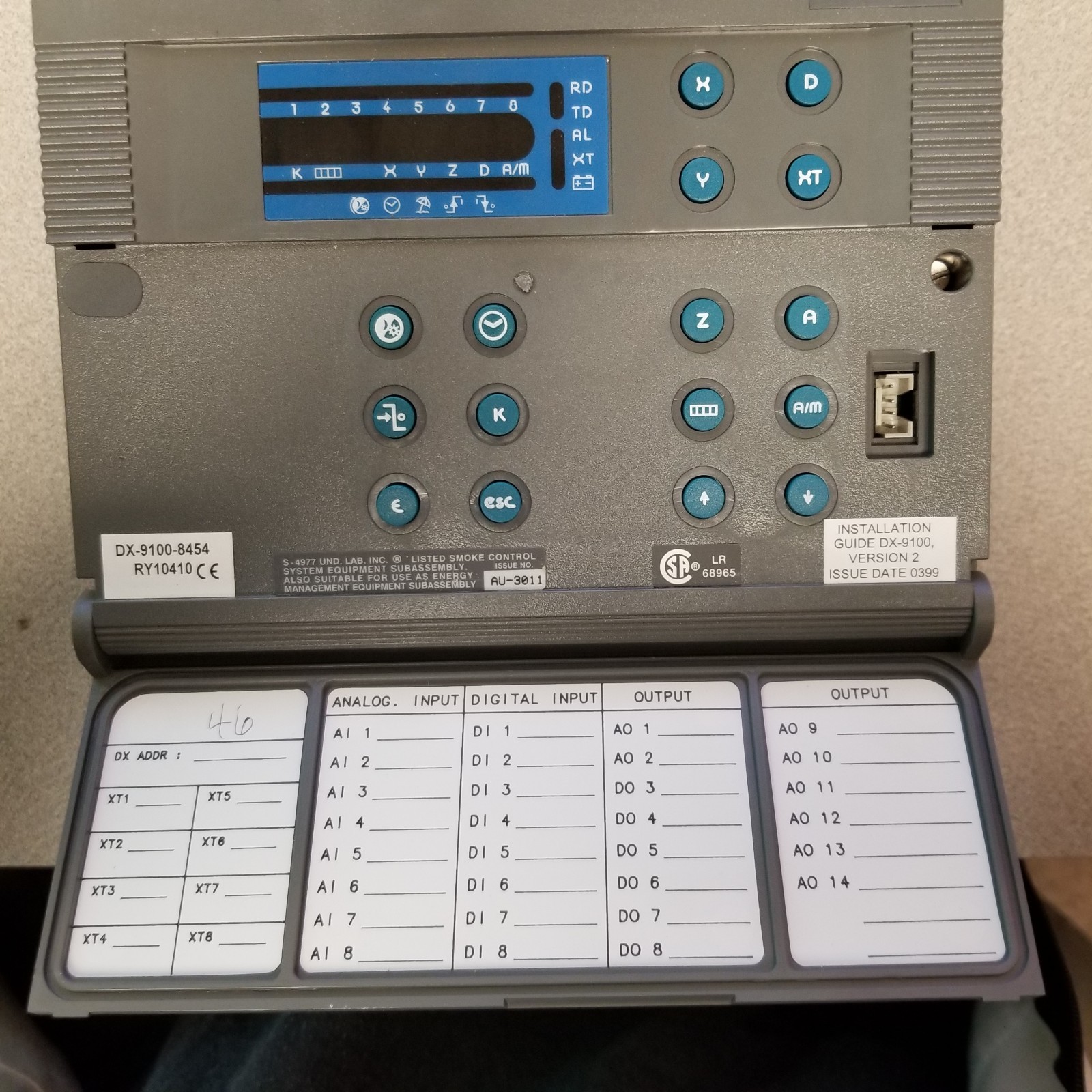 Johnson Controls Dx-9100-8454 Metasys Controller