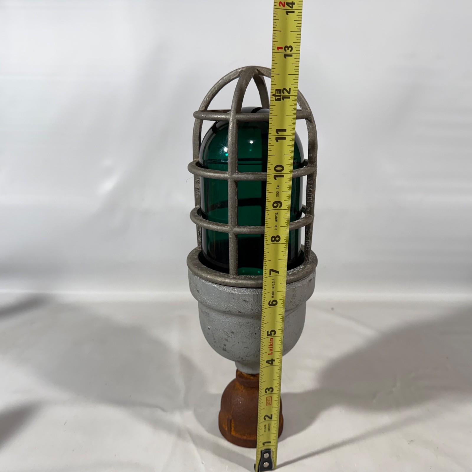 Vintage Industrial Explosion Proof Crouse Hinds Light Green Steam Punk VDA-175M5