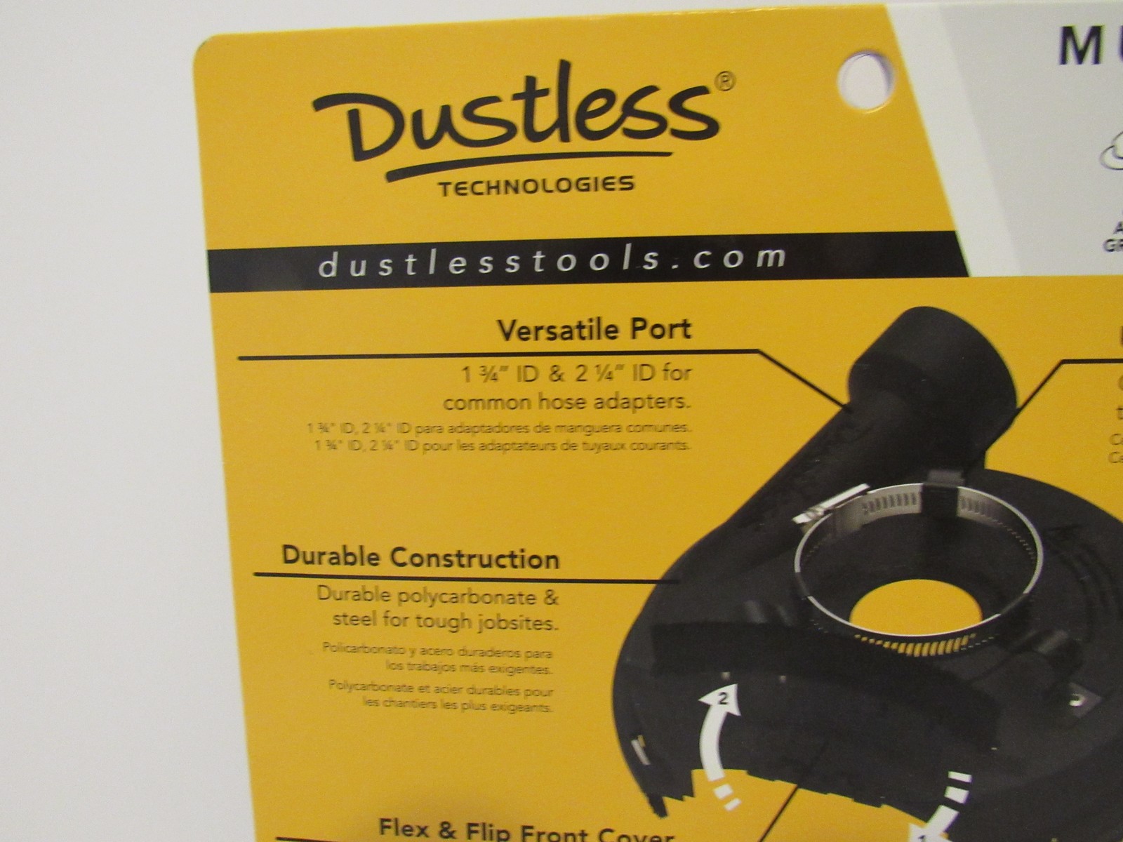 Dustless Technologies D2807 Dust Shroud Pro for 6-9″ Grinders & 7″ Cup Wheels