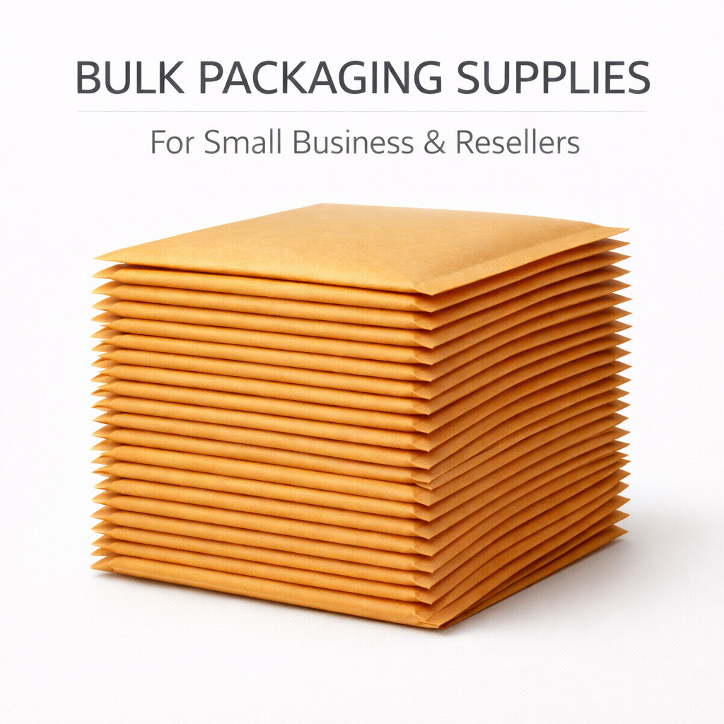 Kraft Bubble Mailers Padded Envelopes Bulk Any Size Self Seal Shipping Bags
