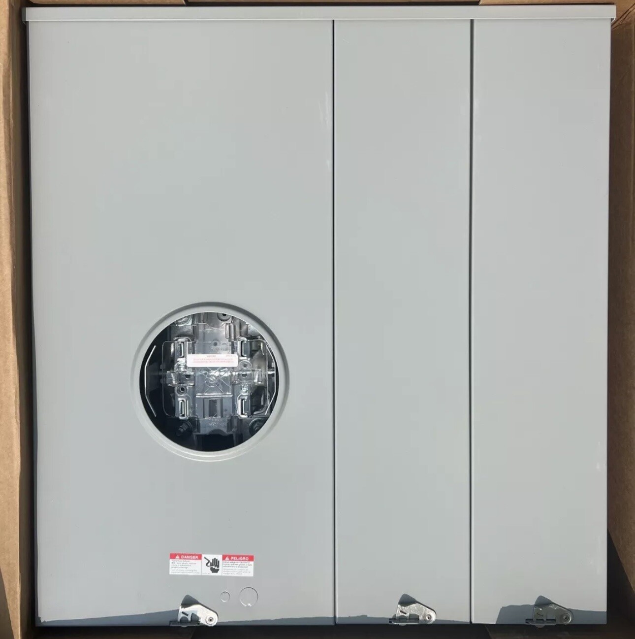 Siemens 400 Amp With Breaker 2x 200 Disconnect Meter Socket MK0402L1400RLM New