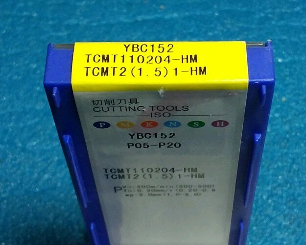 ZCC.CT TCMT110204-HM TCMT2(1.5)1-HM YBC152 CARBIDE INSERTS 10 PCS