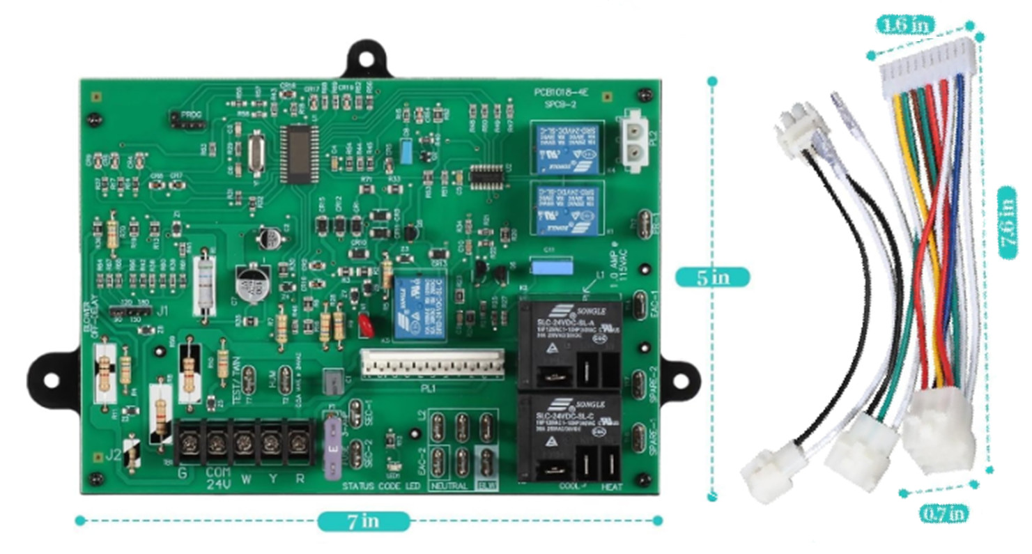 Furnace Control Board ICM282A for Carrier HK42FZ004 HK42FZ004 CEPL1311012-01