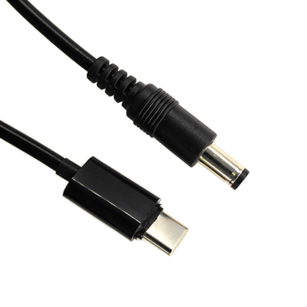 2pcs USB C Type-C 9V 12V 15V 20V PD Trigger 3ft Power Cable 5A DC 5.5 x 2.1mm