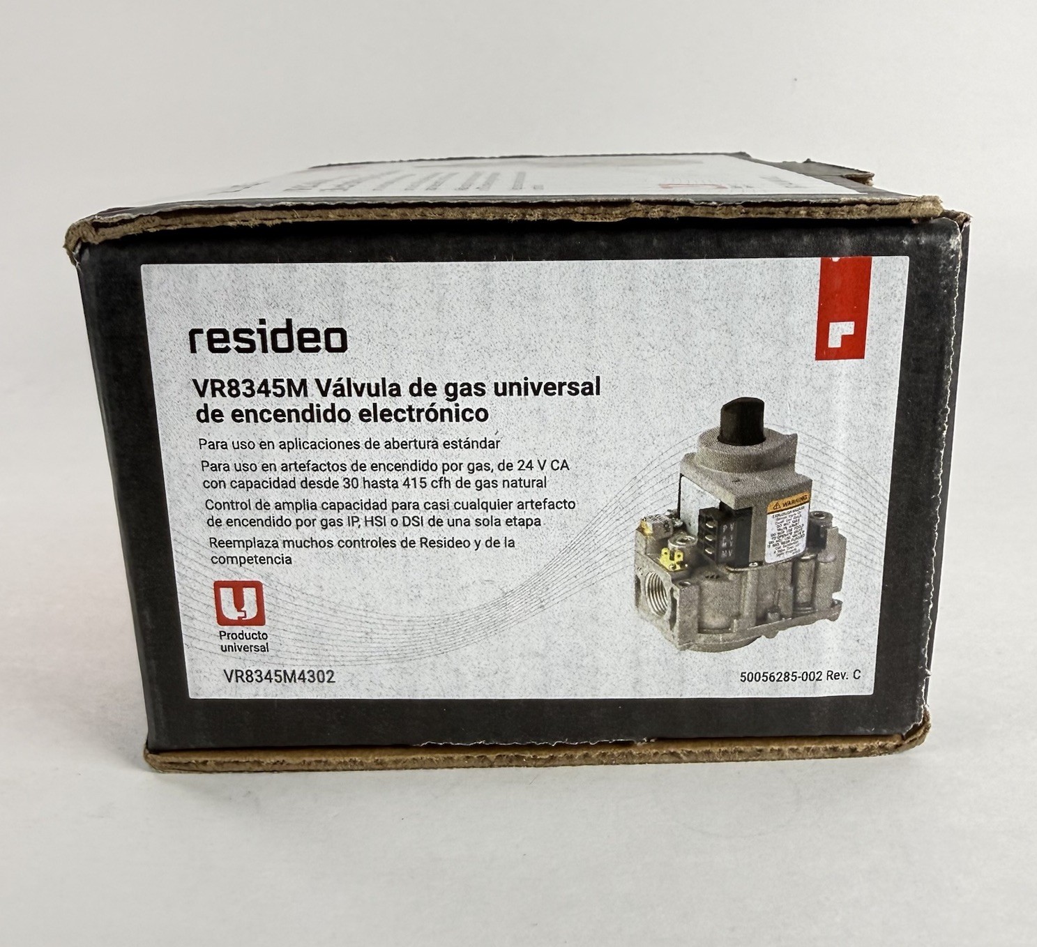 Honeywell/Resideo VR8345M Gas Valves Universal Ignition Valve VR8345M4302