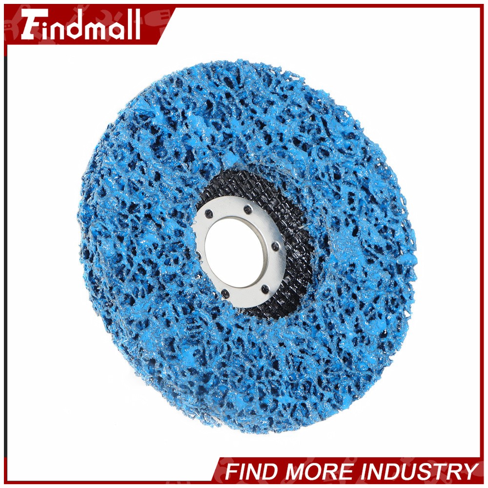 Findmall 10 x 4.5” Poly Strip Disc Wheel Paint Rust Removal Clean Angle Grinder