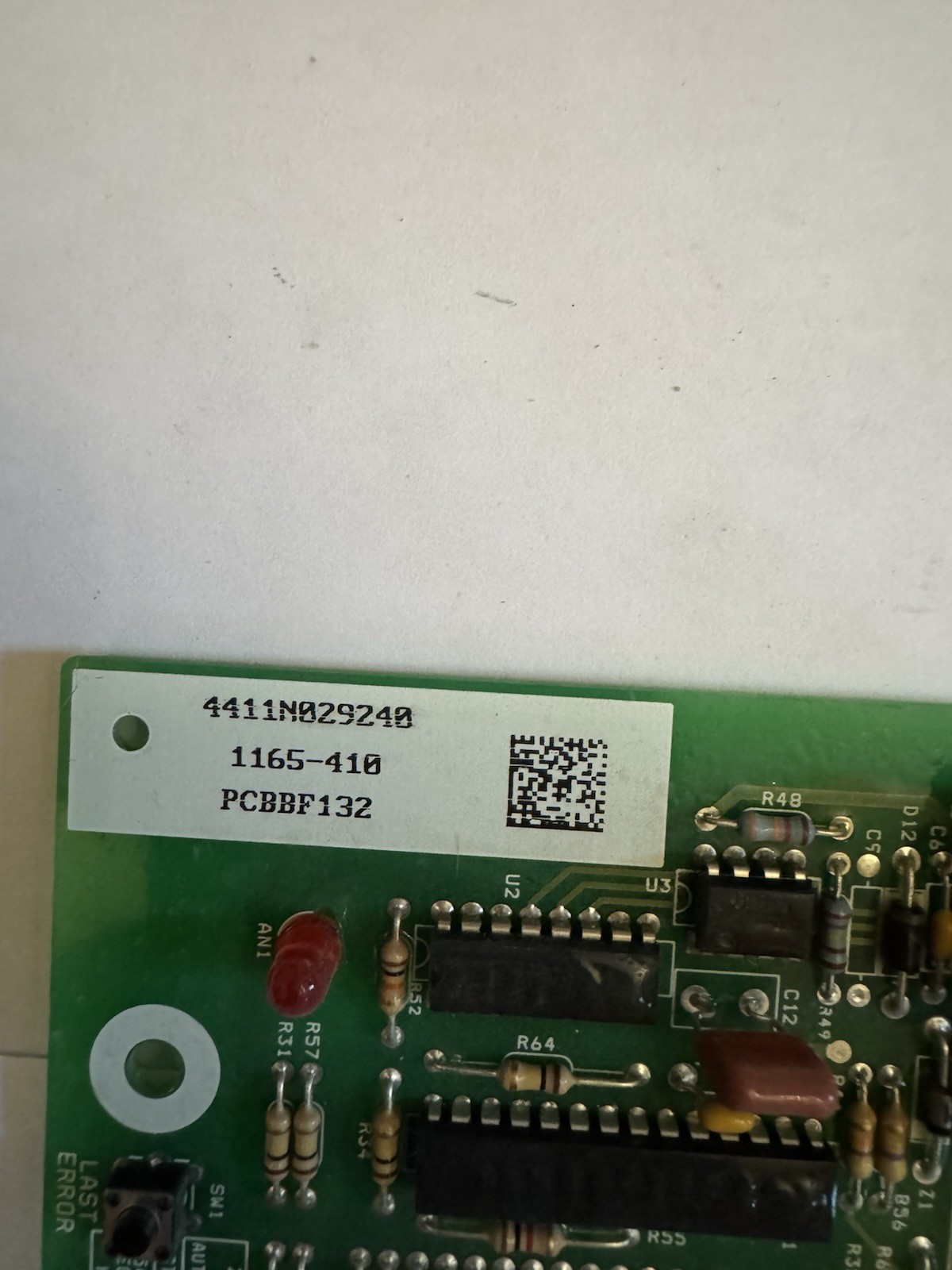 PCBBF132 Furnace Control Board 4411N029240 1165-410 HVAC Control Board