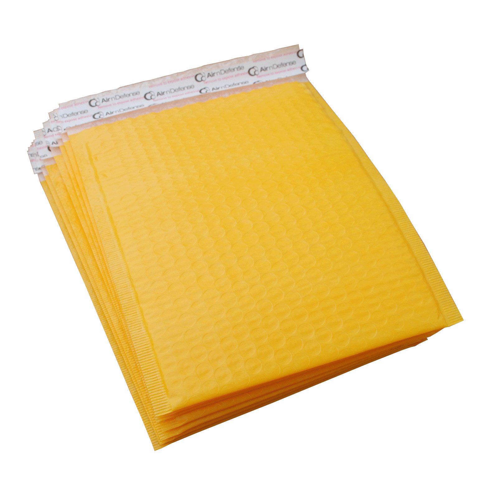 AirnDefense 1000 #000 4X8″ Yellow Poly Bubble Mailers Shipping Padded Envelope