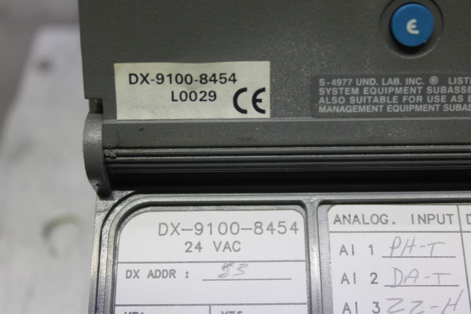 JOHNSON CONTROLS METASYS DIGITAL CONTROLLER DX-9100-8454 **WARRANTY**