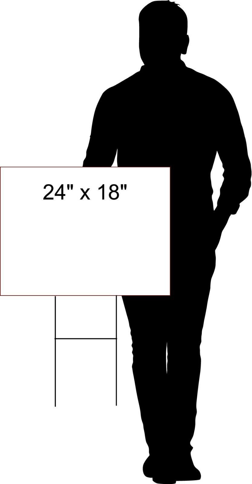 75 YARDS DISTANCE MARKER TARGET RUNNING Plastic Yard Sign ROAD SIGN with Stand