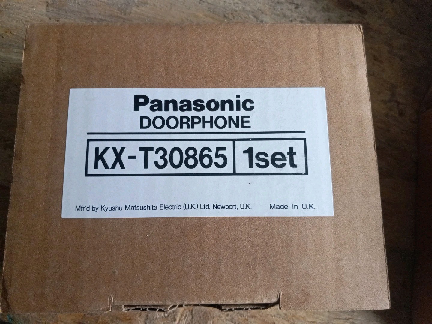 Panasonic KX-T30865 Door Phone Intercom BRAND NEW IN BOX. TAN