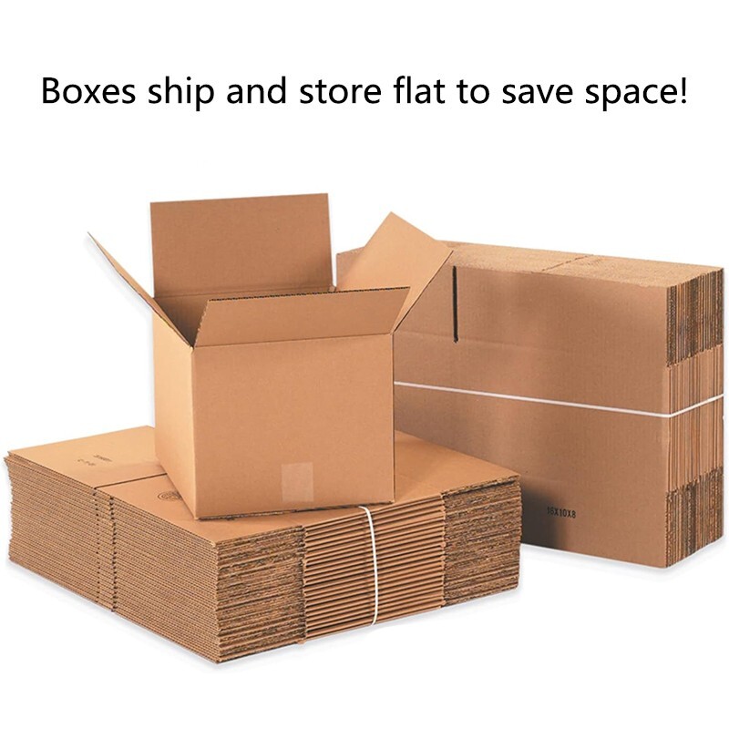 12x10x8 kraft paper transport box, a transport box for mailing and storage