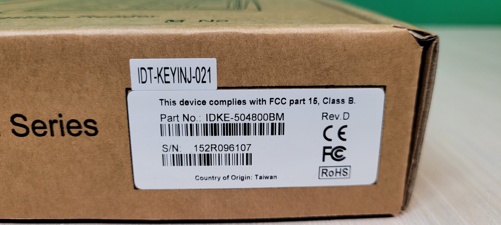 ID Tech M Series Securekey Pos USB KeyPad IDKE-504800B-M2 NEW FREE SHIPPING