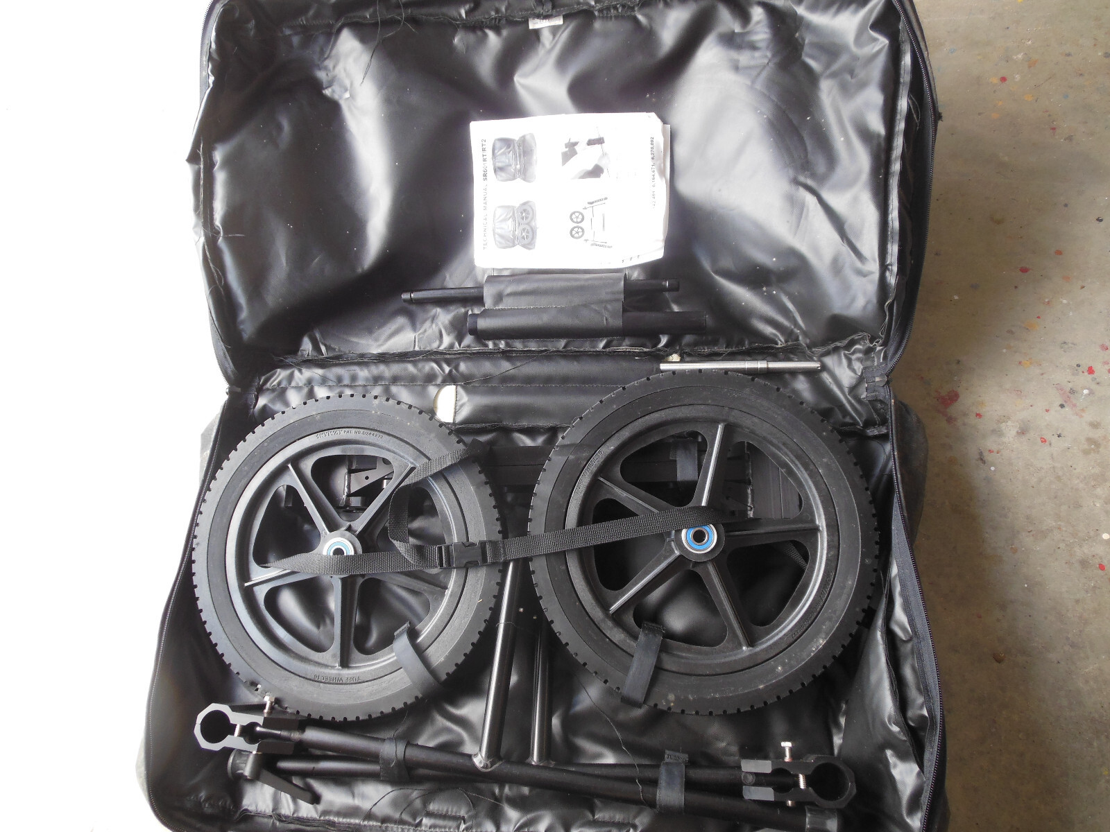 Charlie’s Horse SR601RT/RT2 Stretcher Dolly Wheel Kit