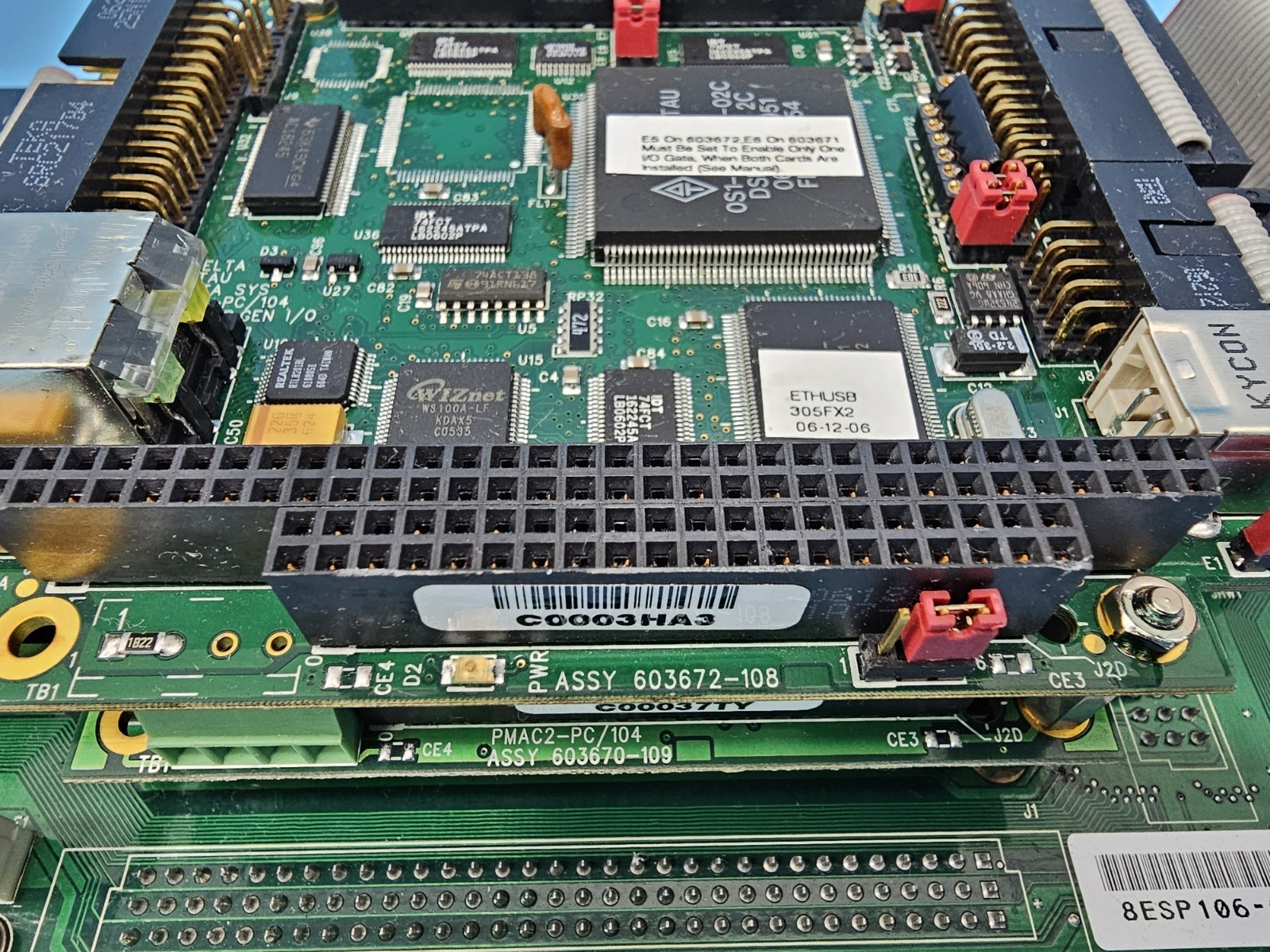 DELTA TAU PMAC2-PC/104 603671-108 , 603672-108 , PMAC2-PC/104 603670-109 BOARD
