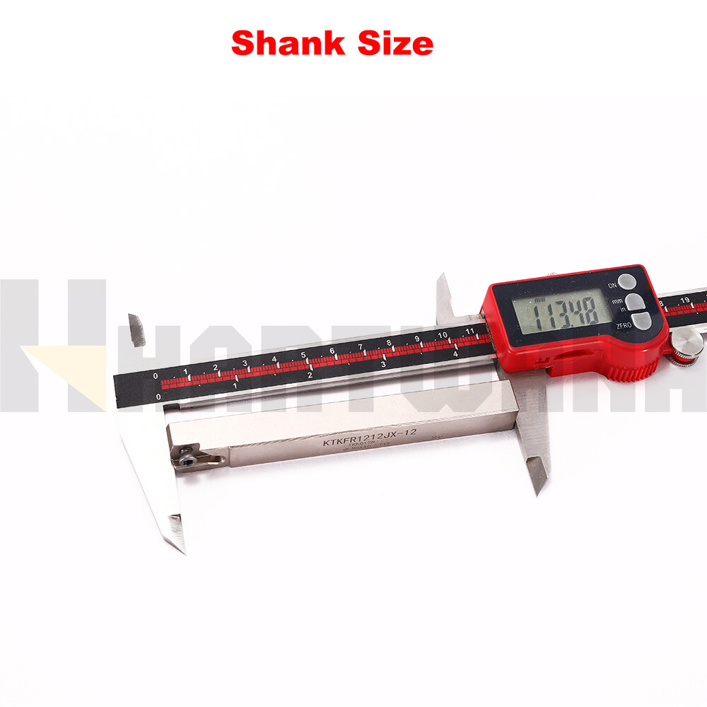 Lathe Grooving Parting Holder 12mm Carbide Cut-Off TKF12R100 Insert Width 1mm