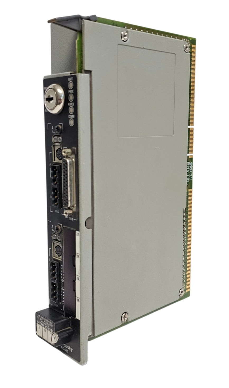 ALLEN BRADLEY 1785-L80B /E PLC-5/80 PROCESSOR MODULE REV. D01 F/W REV. B SER. E