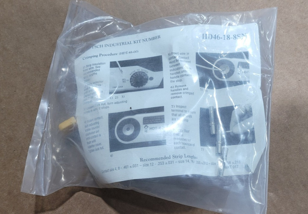 DEUTSCH HD36-18-8SN-1414 Connector Housing with terminals Kit 8 pin