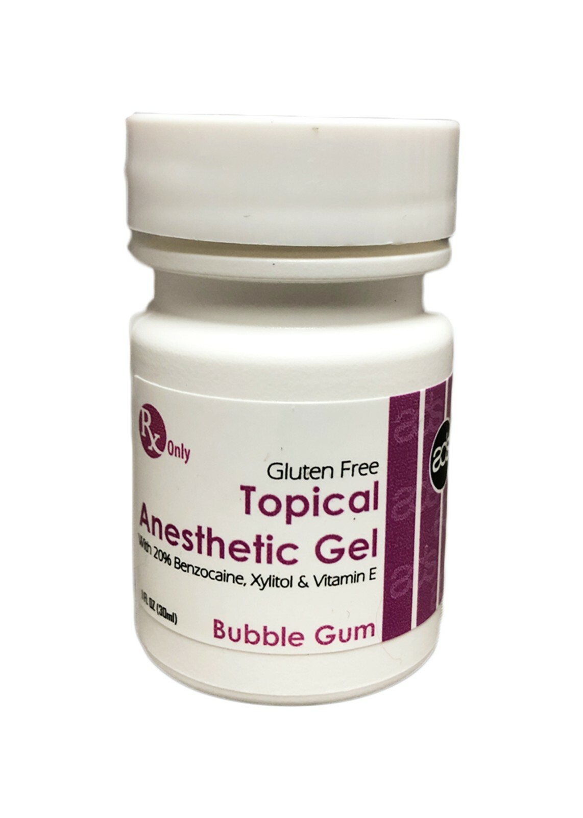 ADS 20% Benzocaine Topical Anesthetic Gel BUBBLE GUM 1 JAR