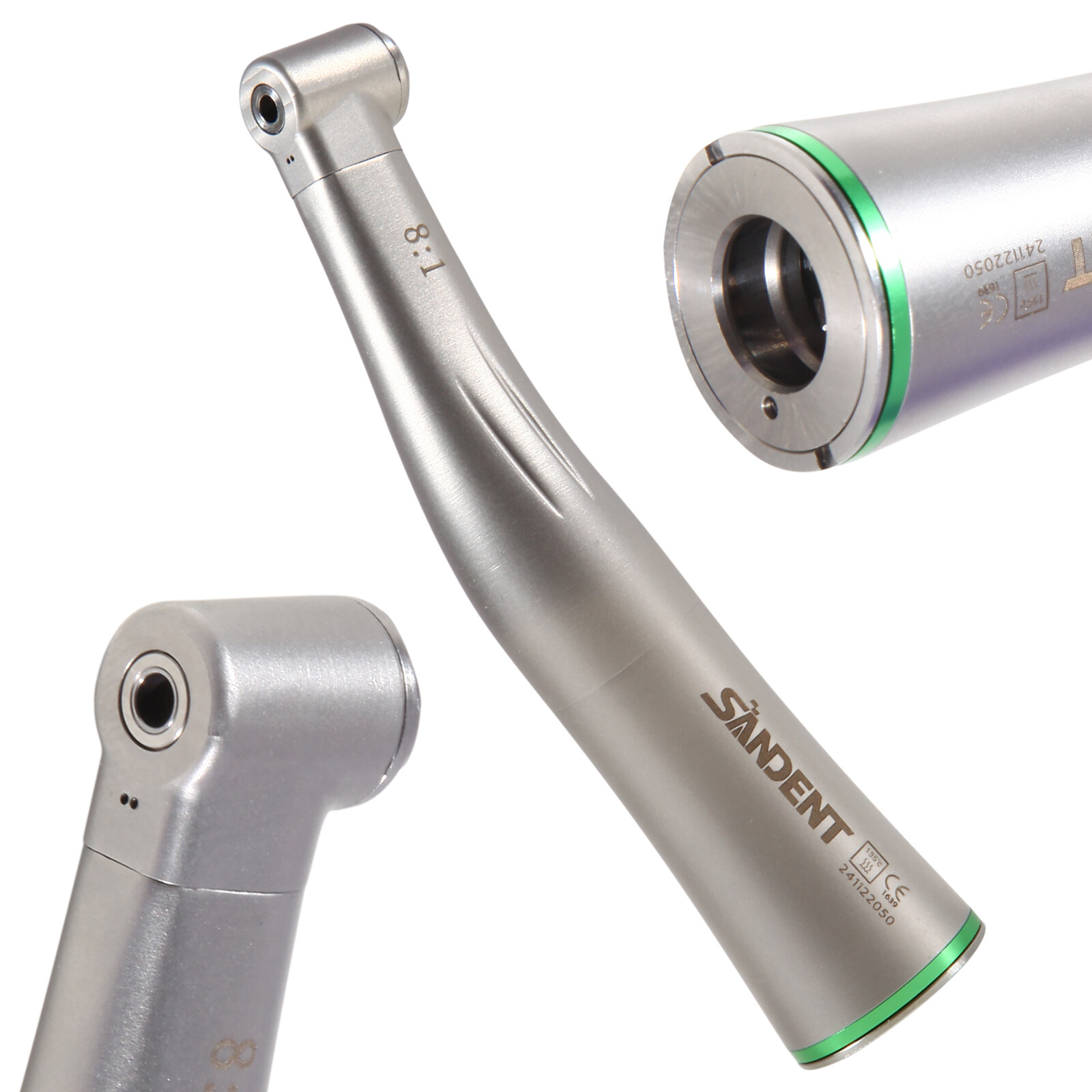 Dental 8:1 Endo Handpiece Endodontic Contra Angle Mini Head Push Button fit NSK