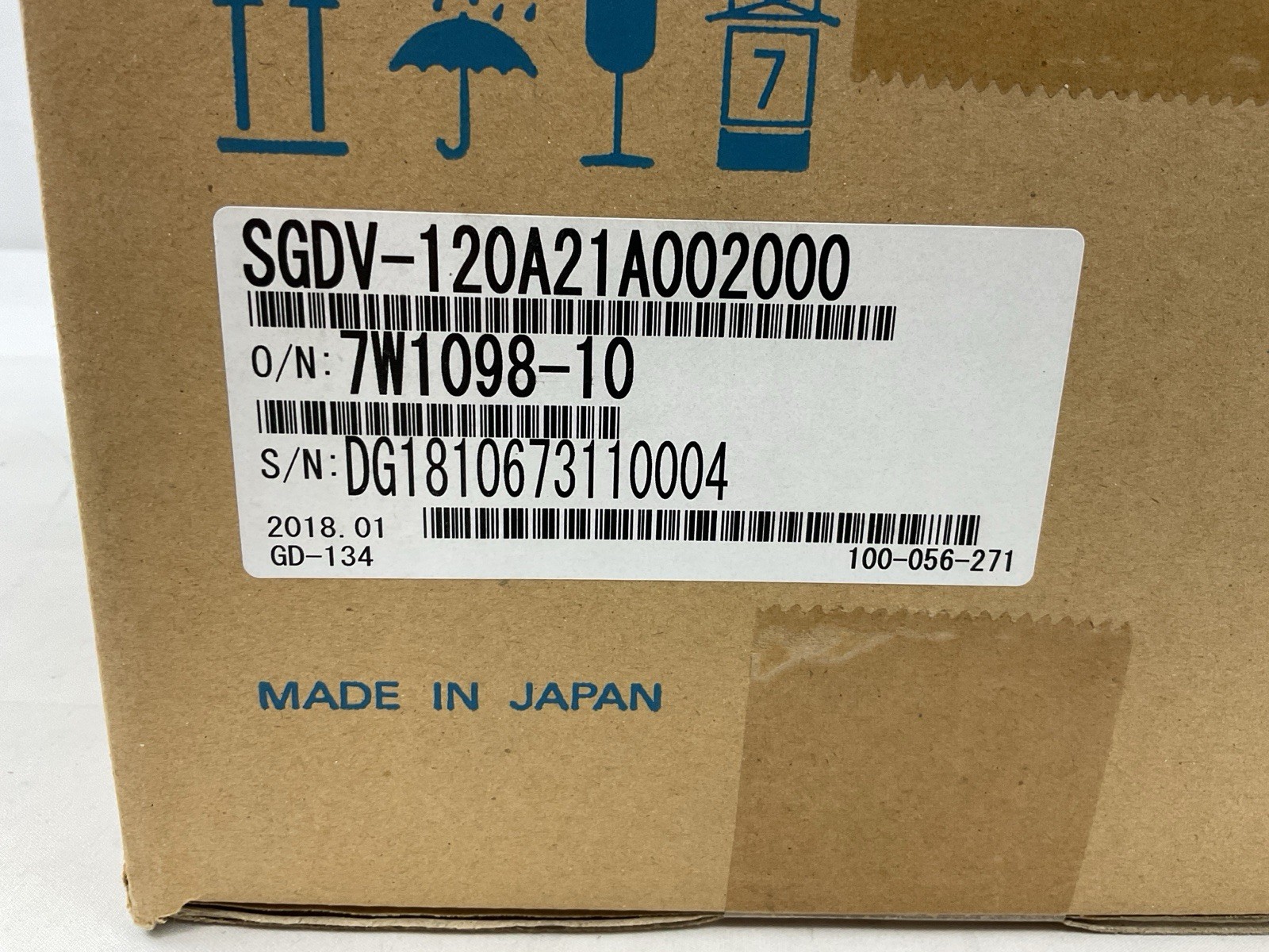 Yaskawa SGDV-120A21A002000 Servopack AC Servo Drive 200V 1.5kW New Sealed in box