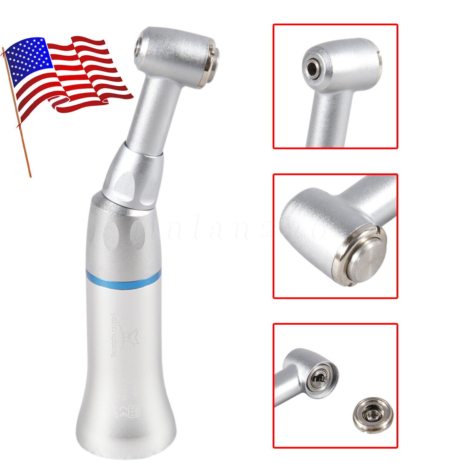 10* BURR Dental Fast High Speed Handpiece Push Turbine 4 Holes Fit NSK Pana Max