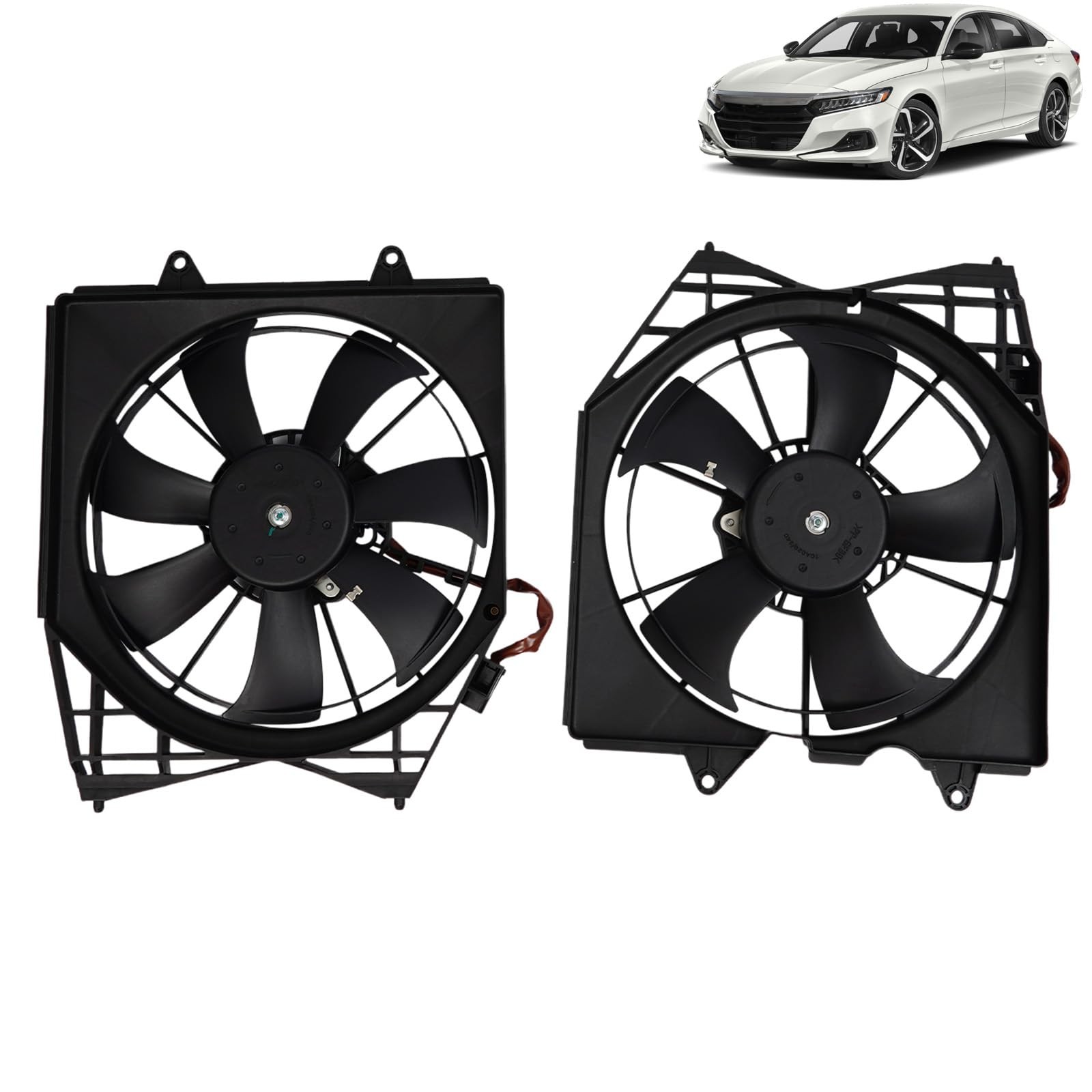 Radiator Cooling Fan for 2018-2022 Accord 2021-2023 TLX 280W Dual Fan