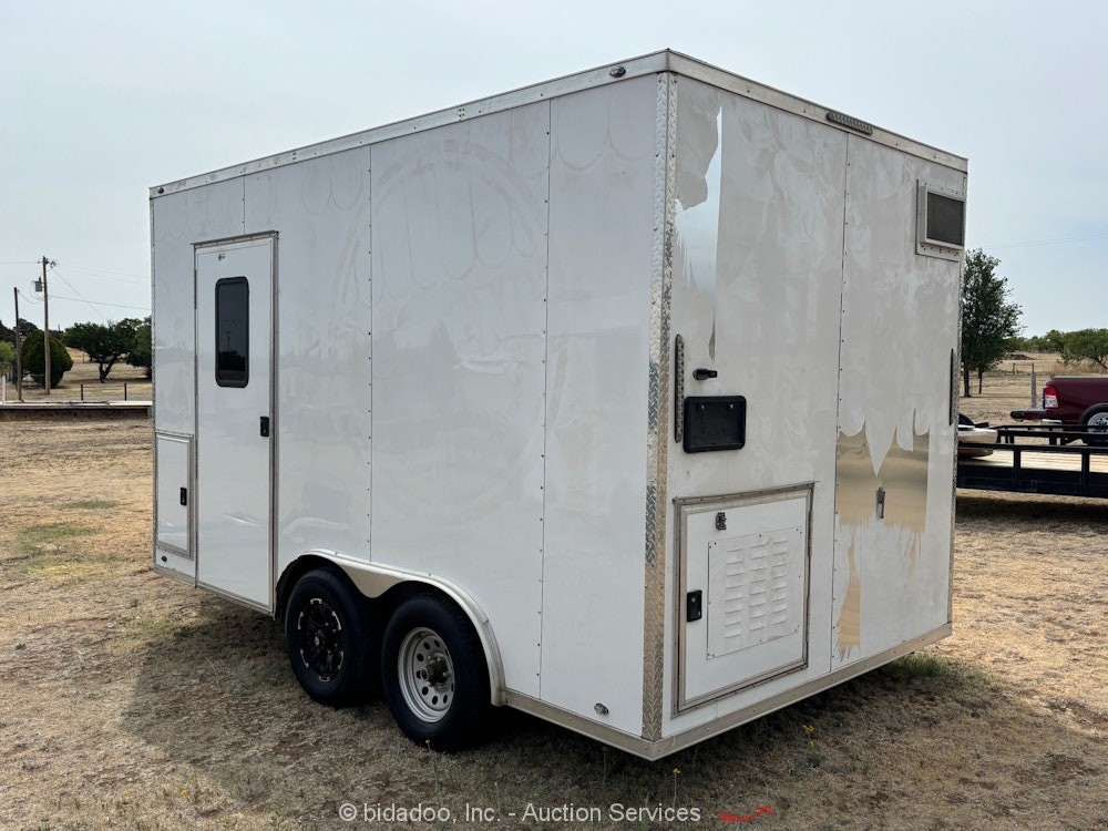 2023 Keystone DNV8.514F90 16′ T/A Commercial Food Concession Trailer bidadoo