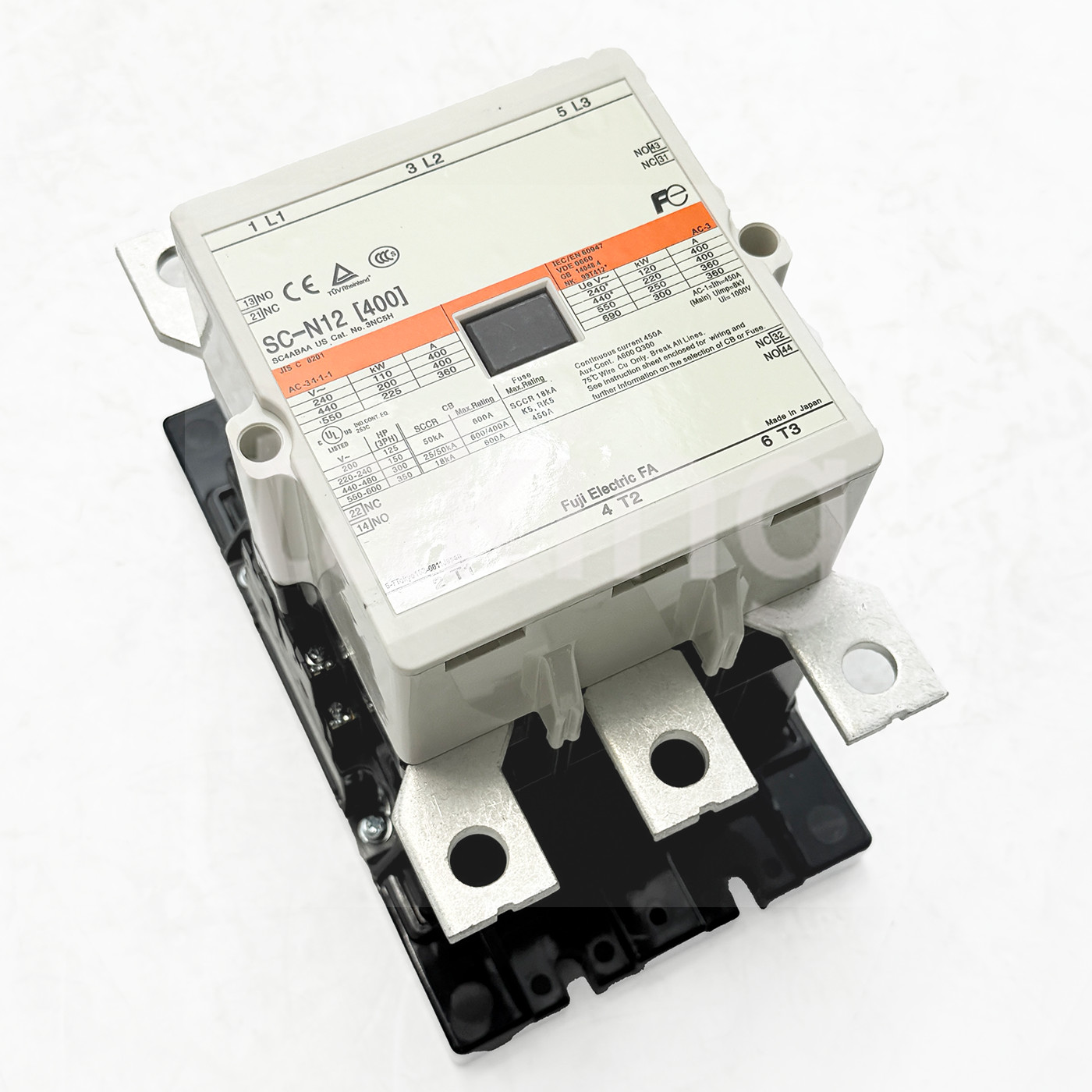 Brand New 1Pcs SC-N12[400] for Fuji Contactor 110V 400A