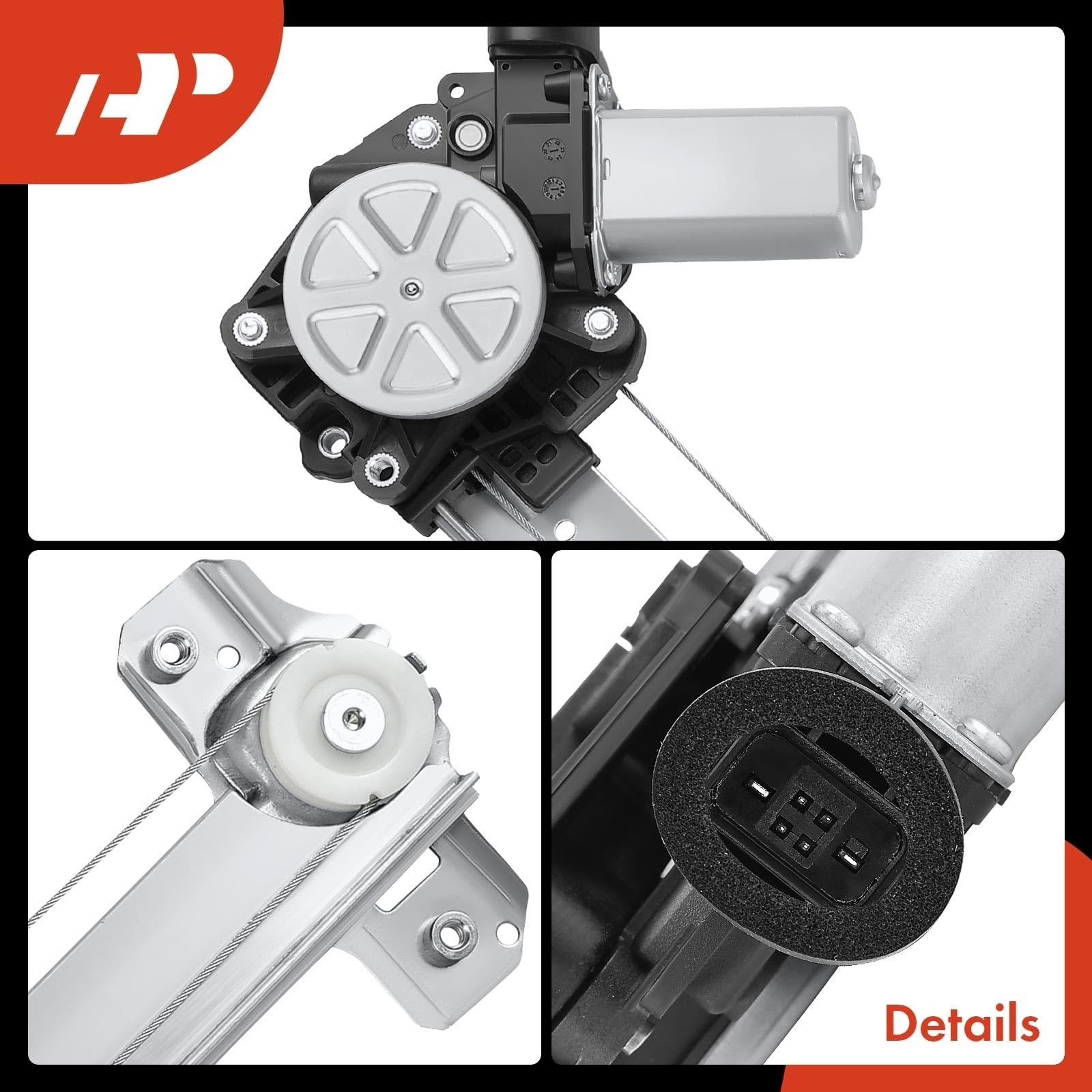 A-Premium Electric Power Window Regulator with Motor for Honda CR-V 2007-2011