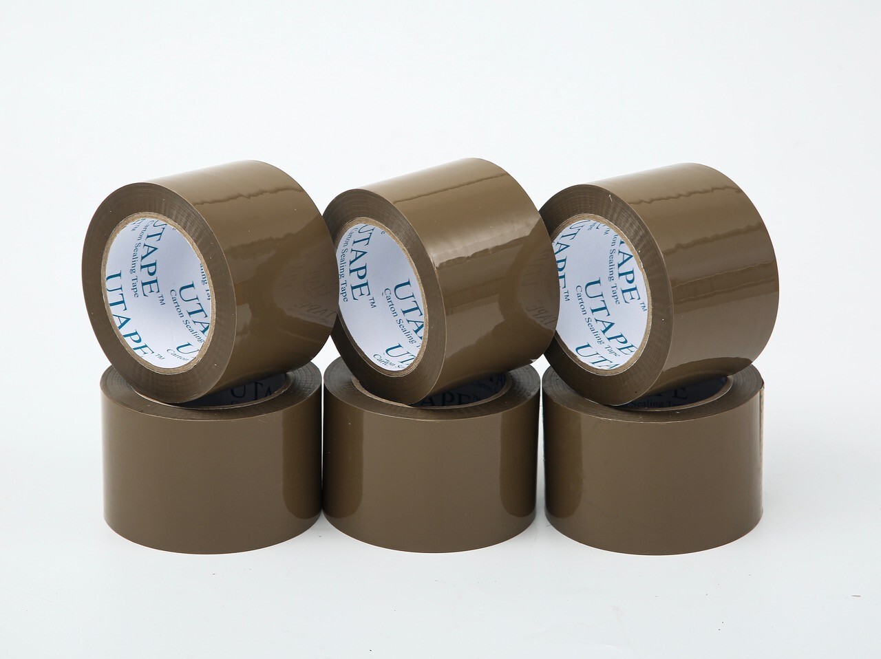 3″x 330’/110YDS PACKING TAPE SHIPPING ADHESIVE TAPE CARTON SEALING TAPE TAN 6 Pk