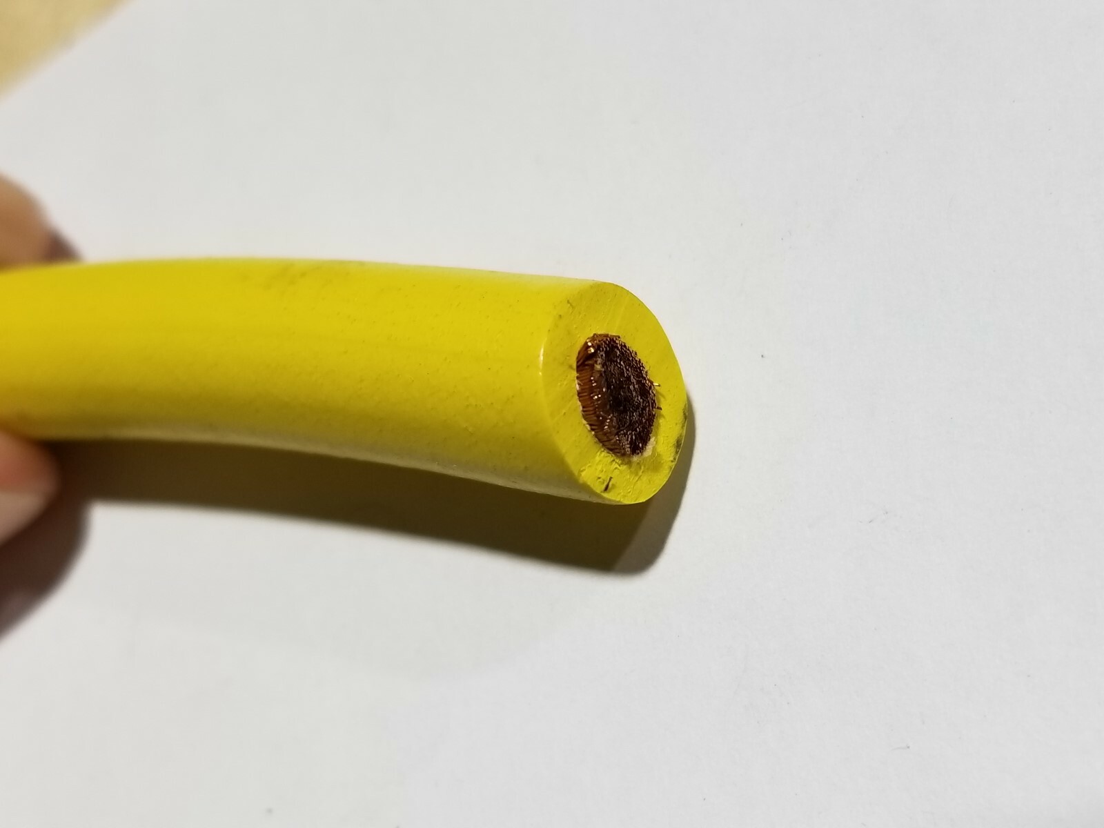 TPC 86301 #4awg Super Trex DC Premium HD Arc Welding/Battery Cable Yellow /5ft
