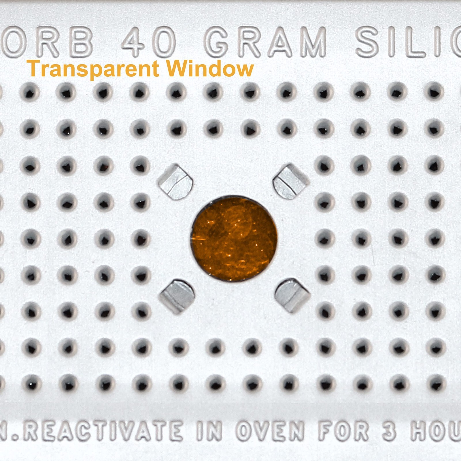 40Gram Silica Gel Canister Reusable Indicating Desiccant Dehumidifier 5 Pack