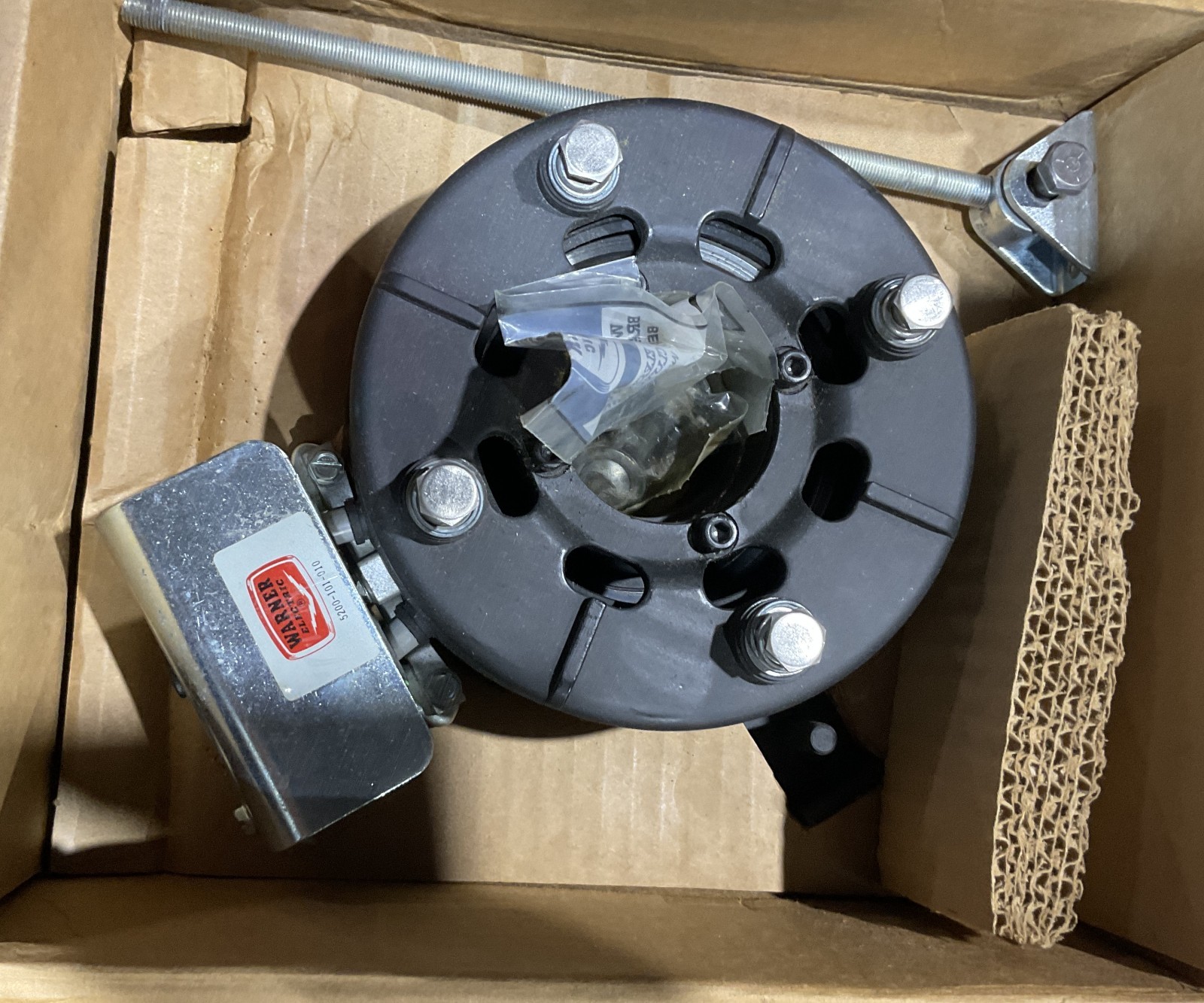 WARNER ELECTRIC BRAKE 5392-170-007 FB-650 56 ft-lb Static Torque 3600 RPM, 90 DC