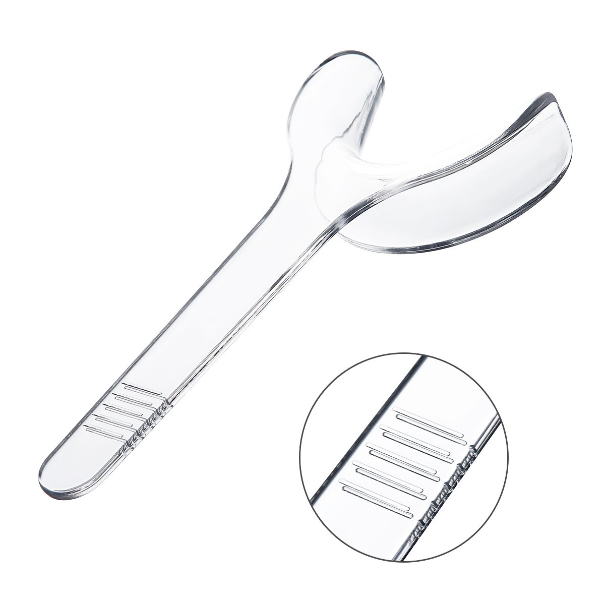 10pcs/packs Dental Autoclavable Lip Cheek Retractor T-shape Mouth Opener Clear