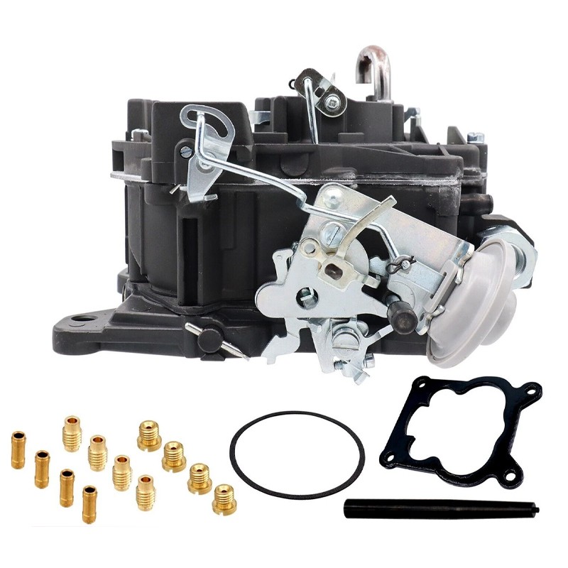 NEW 4 Barrel Marine Carburetor for Mercruiser 260/350 V8 Engine Quadrajet Style