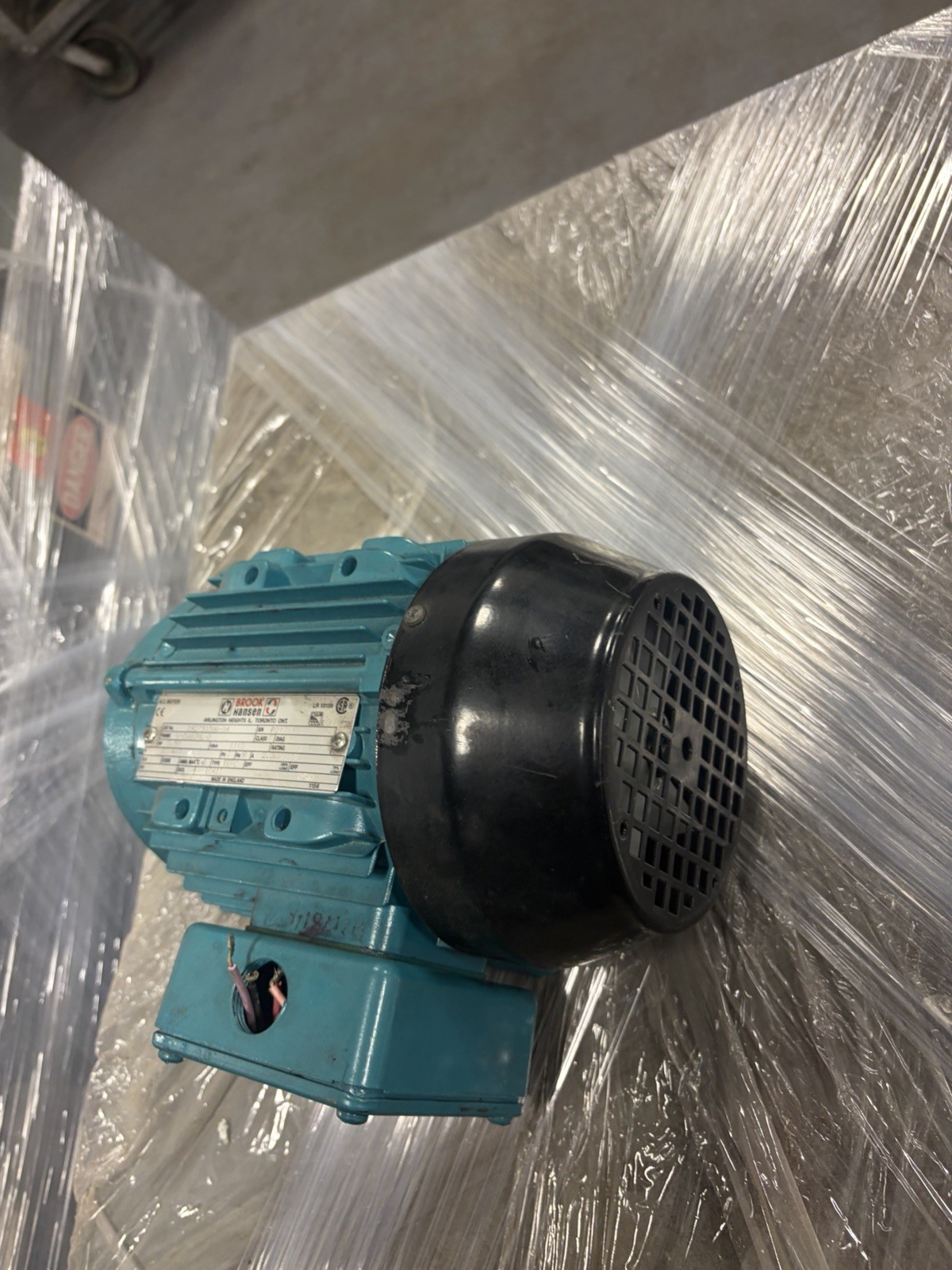 Brook Hansen 0.18 695rpm 8 Pole low speed 3 PHASE AC Induction Motor W-DA80MG-D