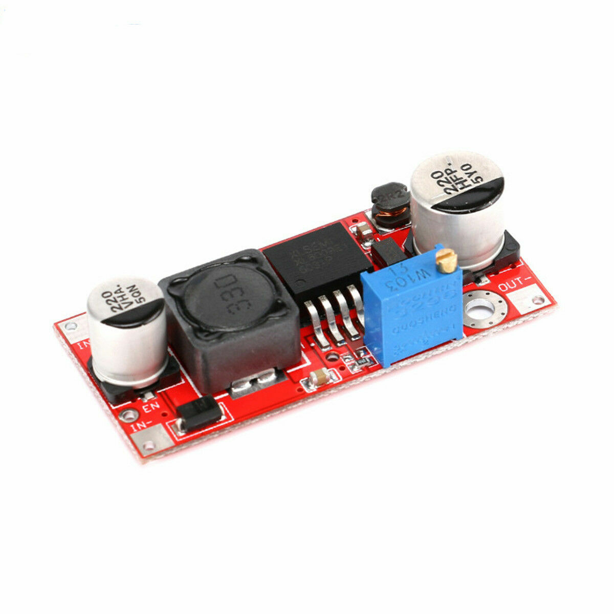 2pcs DC-DC 5V-48V Adjustable Step-up Boost Power Converter Module XL6009 US
