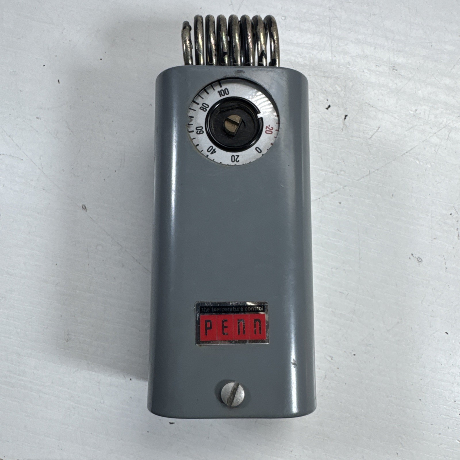 Johnson Controls Temp Control w/ Coiled Air Bulb For Parts UNRESTED
