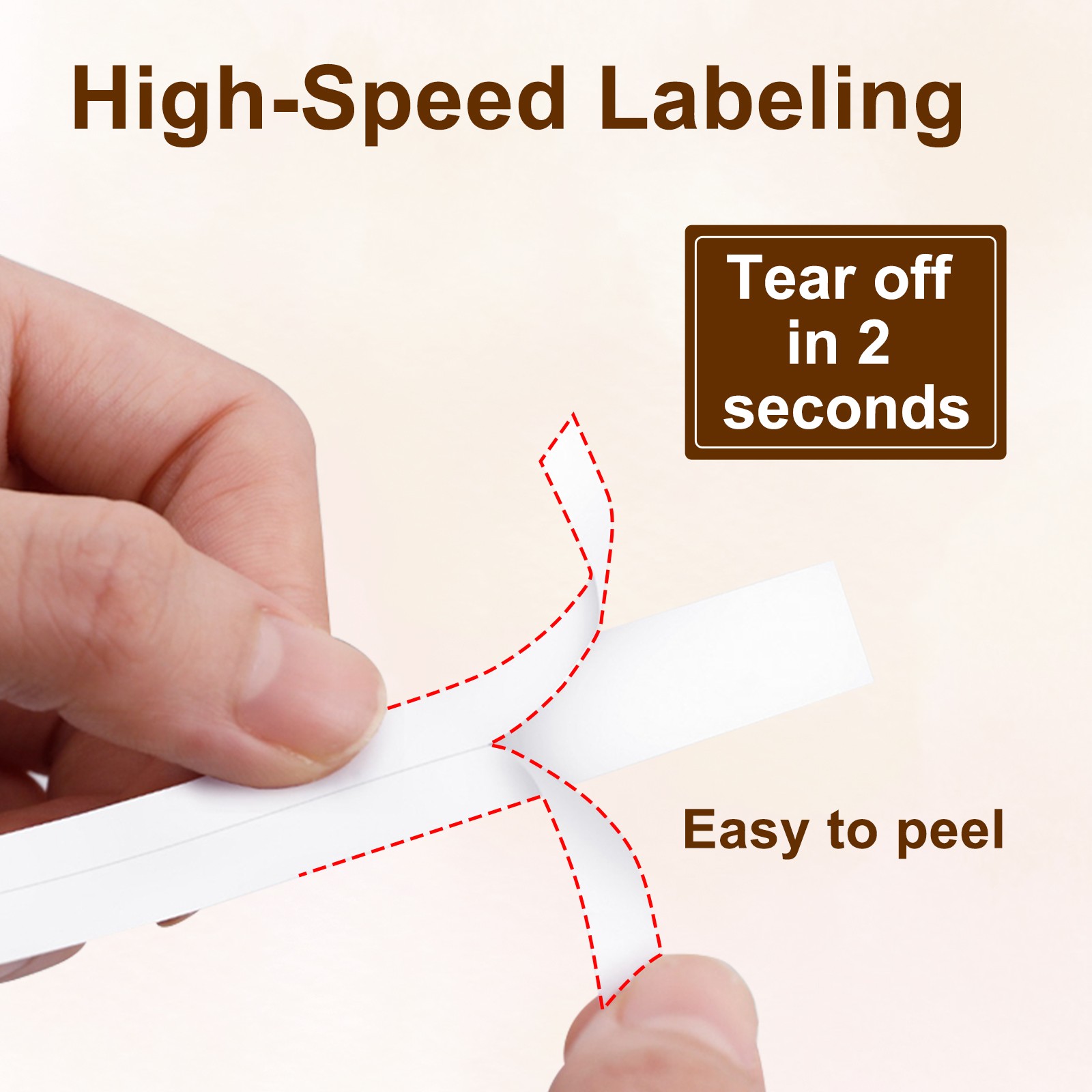 5Packs For Dymo 12mm LetraTag Refills White 91331 Fit for DYMO LetraTag 110T