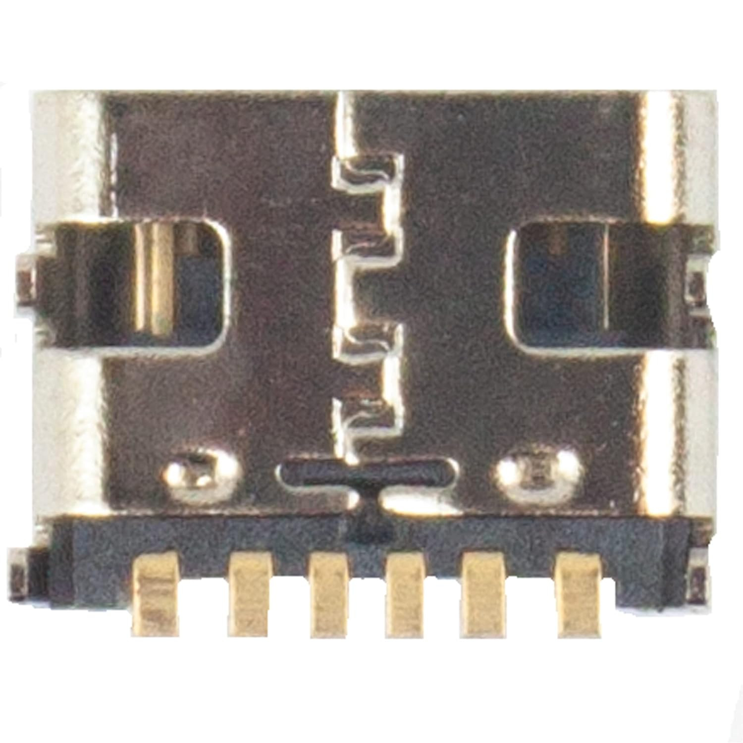 50pcs USB Type C 3.1 Socket 6 Pins Female Solder Connector Jack Port for Elec…